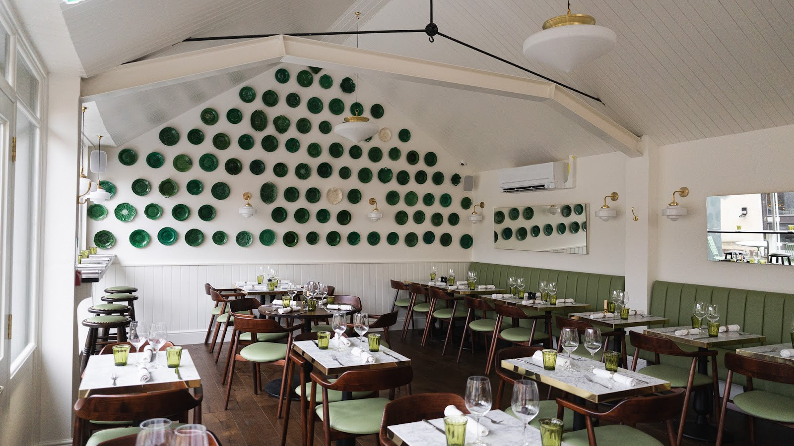 Dining room at Beckford Canteen, Bath