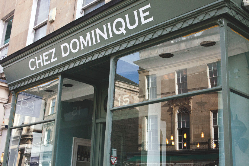 Chez Dominique storefront, Bath
