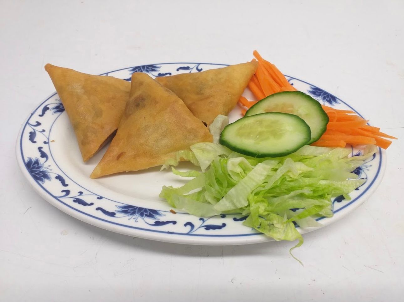 Samosas at Richie's South Indian Restaurant