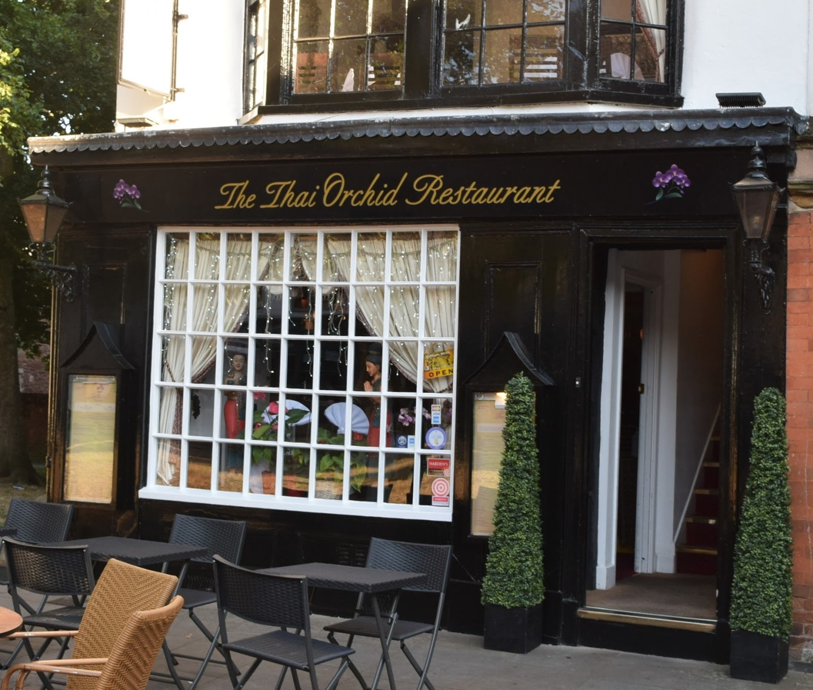 The Thai Orchid Restaurant, Cathedral Yard, Exeter