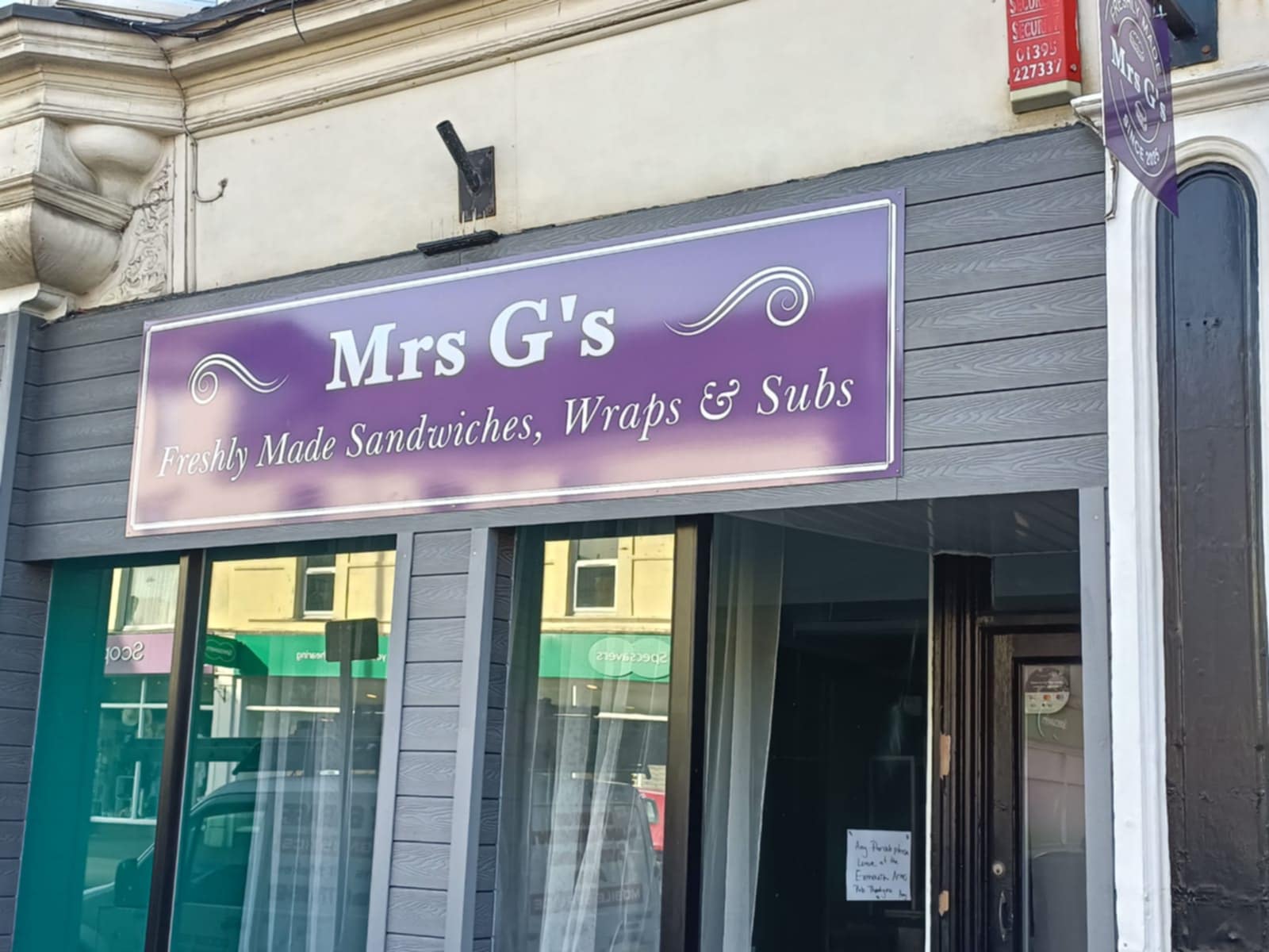 Mrs G's Sandwich Shop